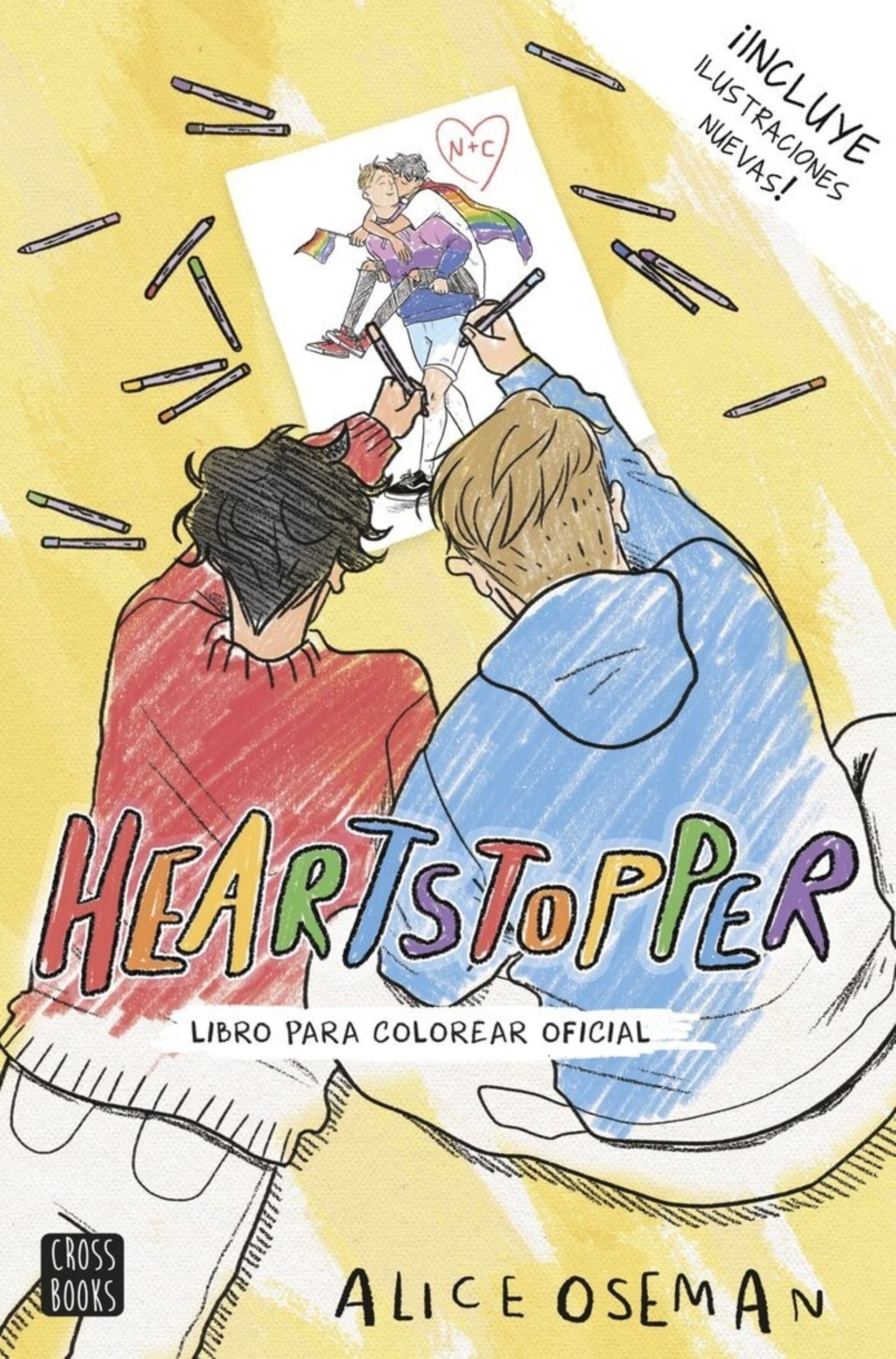 HEARTSTOPPER LIBRO PARA COLOREAR OFICIAL - 1