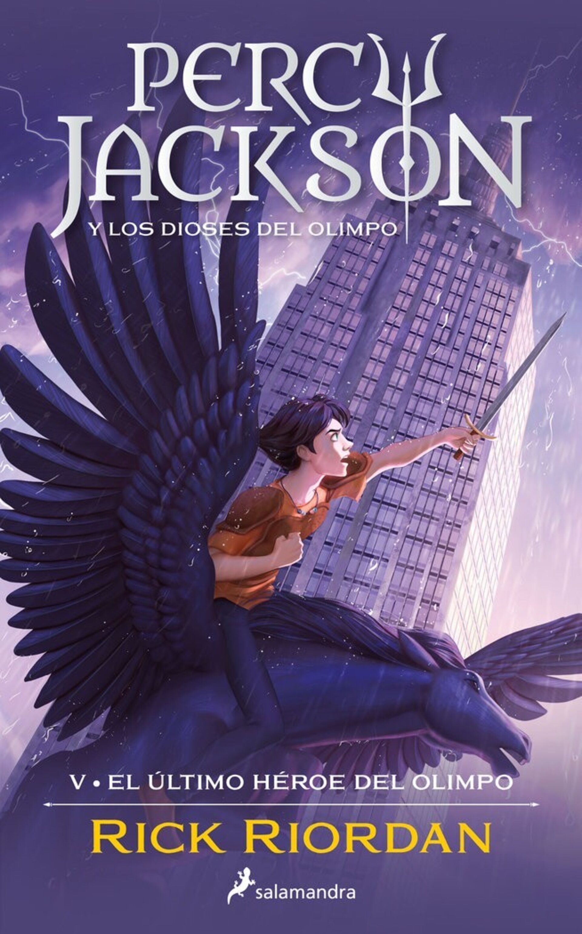 PERCY JACKSON. EL ÚLTIMO HÉROE DEL OLIMPO. LOS DIOSES DEL OLIMPO 5 - 1