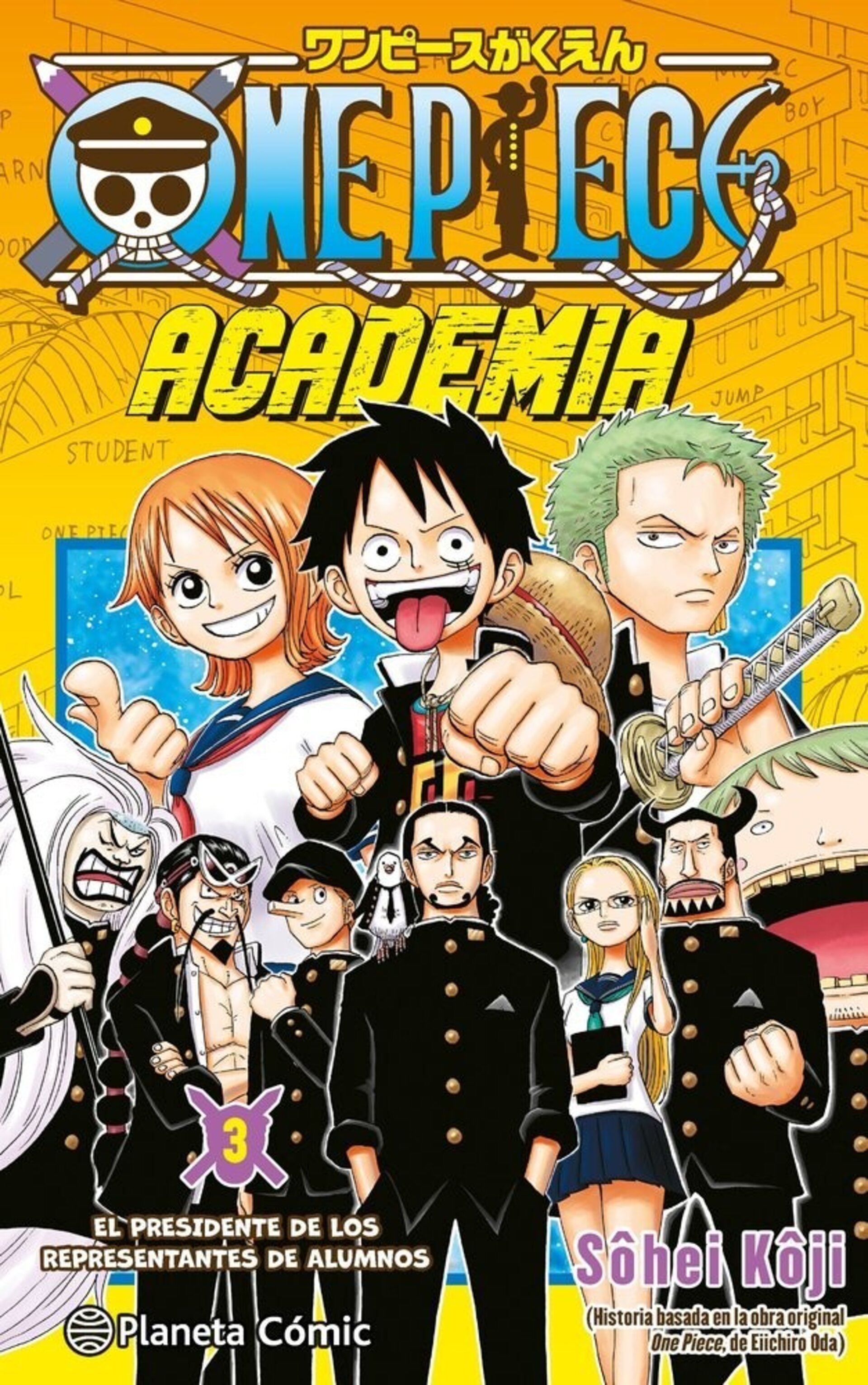 ONE PIECE ACADEMIA 3 - 1